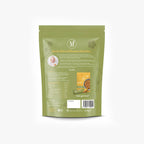 Back of Mena Pause muesli multi pack bag showing nutritional information and ingredients.
